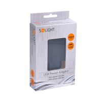 Solight USB nabíjecí adaptér, 2x USB, 3100mA max., AC 230V, černý - DC48A_4 (3)