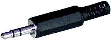 Konektor JACK 3,5 STEREO - vidlice KJ02