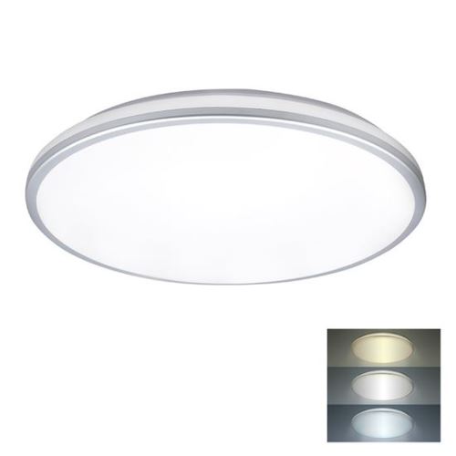 Solight LED osvětlení s ochranou proti vlhkosti, IP54, 18W, 1530lm, 3CCT, 33cm - WO796sv