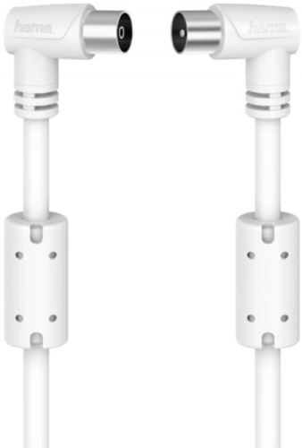 Anténní kabel 90 dB 5m, kolmé konektory, HAMA 205058