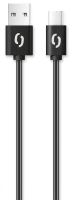 Datový kabel ALIGATOR 3A USB-C 2m, černý_2 (1)