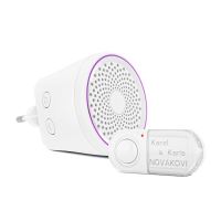 ELEKTROBOCK Bezdrátový zvonek - síťový BZ40zvonek bezdr.230V BZ40 bílý _2 (1)