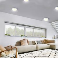 Solight LED mini panel CCT, přisazený, 24W, 1800lm, 3000K, 4000K, 6000K, kulatý - WD17 (2) (2)