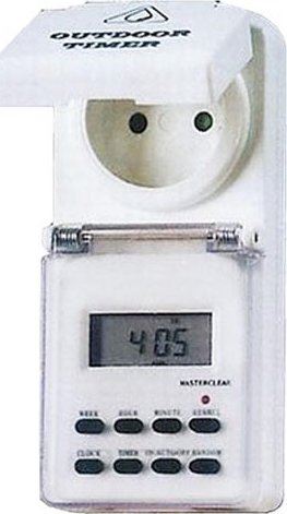 Časový spínač digitální týdenní, IP44,  EF4 (1)