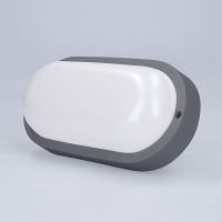 Solight LED venkovní osvětlení oválné, 13W, 910lm, 4000K, IP54, 21cm, šedá barva - WO7 (6) (6)
