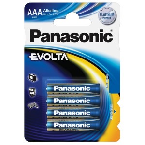 Baterie Panasonic EVOLTA alk. AAA/R03 Blistr(4)