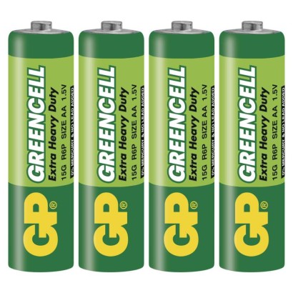 Baterie GP Greencell R6 (AA, tužka)