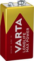Baterie Varta 4722, 9V alk. Longlife MAX POWERVARTA  4722B1 9V MAXPOWER _3 (2)