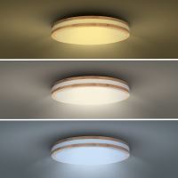 Solight LED osvětlení s dálkovým ovladačem Woody, 48W, 3360lm, 38cm, změna chromatično (5) (5)