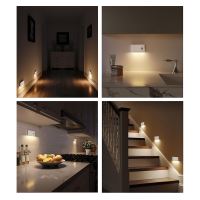 Solight nabíjecí noční LED světélko s pohybovým a světelným sensorem, 0,5W, 3000K, Li- (1) (1)