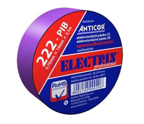 Vulkalizační páska 25/3,5 ANTICOR 223 - PIB