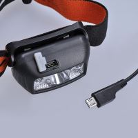 Solight LED čelová nabíjecí svítilna, 150 + 100lm, bílé a červené světlo, Li-Ion - WN4 (5) (5)