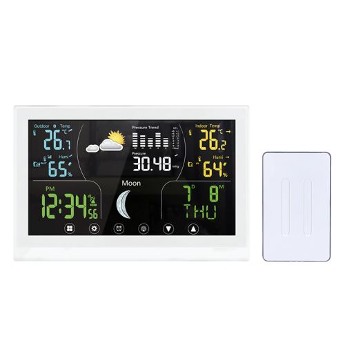 Solight meteostanice, barva bílá - TE110W_1