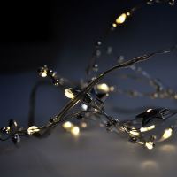 Solight LED řetěz řetízek s dekoracemi, 20LED řetěz, 1m, 2x AA, IP20  - 1V215_2 (1)