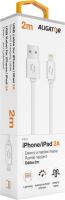 Datový kabel ALIGATOR 2A iPhone lightning 2m, bílý_5 (4)