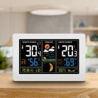 Solight meteostanice, extra velký barevný LCD, teplota, vlhkost, tlak, RCC, USB nabíje (3) (3)