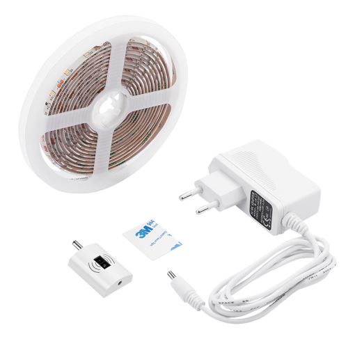 Solight LED stmívatelný pásek s bezdotykovým ovládáním, 3m, 180 LED, 4000K, IP65, 230V -