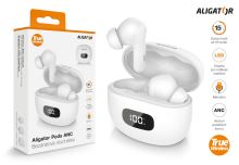 Bluetooth sluchátka ALIGATOR TWS08WT PODS ANC, bílá_6 (5)