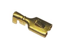 Konektor FASTON 4,8 mm zásuvka kabelová neizolovaná (1)