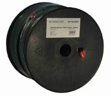 Koaxiální kabel ZIRCON 125 CU ALPE černý  100m