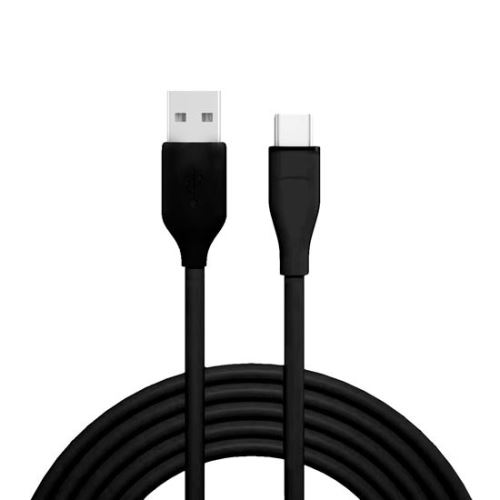 Solight USB-C kabel, USB 2.0 A konektor - USB-C 3.1 konektor, silikon, 2m - SSC1602-S_1