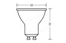 LED žárovka Osram GU10 230V 4,5W/50W 2700K 36° (2)