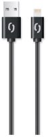 Datový kabel ALIGATOR 2A iPhone lightning 1m, černý_2 (1)