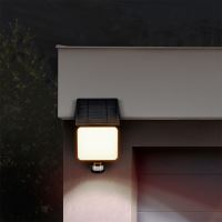 Solight LED solární osvětlení se senzorem, 11W, 1200lm, 3 CCT, Li-Ion, černá - WO785-1_3 (2)