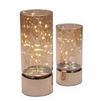 Solight sada dvou vánočních LED světélek, 15/20cm, 30x LED, AA baterie - 1V287