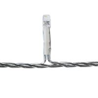 LED venkovní vánoční řetěz - závěs - rampouchy 180 LED, 7 funkcí, časovač, IP44, stude (5) (5)