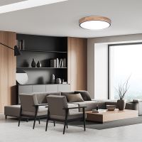 Solight LED osvětlení s dálkovým ovladačem Iron Oak, 48W, 3360lm, 40cm, změna chromati (2) (2)