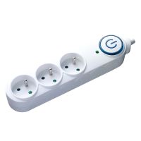 Solight přepěťová ochrana, 3 zásuvky, 1,5m, bílá - PO39_2 (1)