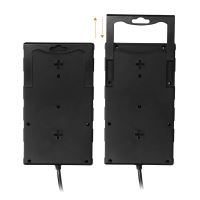 Solight přepěťová ochrana, 8z, USB A+CA, 2m, černá - PO80B_8 (7)