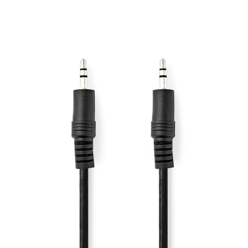 JACK kabel 3,5mm stereo, vidlice - 3,5mm vidlice 0,5m CAGT22000BK05_1