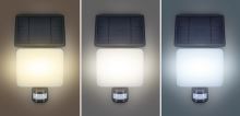 Solight LED solární osvětlení se senzorem, 11W, 1200lm, 3 CCT, Li-Ion, černá - WO785-1_5 (4)