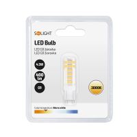 Solight LED žárovka G9, 4,5W, 3000K, 400lm - WZ327_2 (1)
