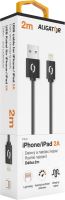 Datový kabel ALIGATOR 2A iPhone lightning 2m, černý_5 (4)