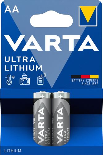 Baterie Varta 6106, AA/R06 lithium Blistr (2)VARTA  6106B2 R06 LITH.  6106301402_1