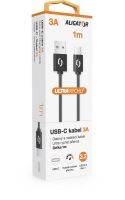 Datový kabel ALIGATOR 3A USB-C 2m, černý_4 (3)