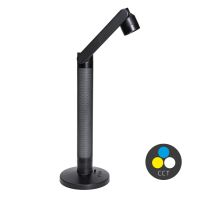 ECOLITE LED stolní lampa dotyková SVEN 10W, volba teploty světla, stmívatelná, RGB podsv