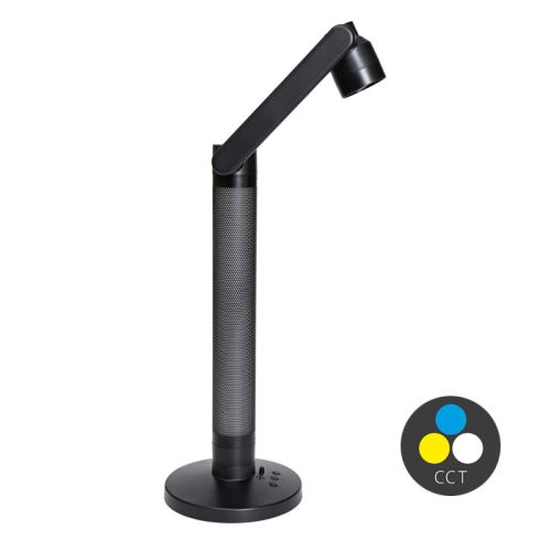 ECOLITE LED stolní lampa dotyková SVEN 10W, volba teploty světla, stmívatelná, RGB podsv