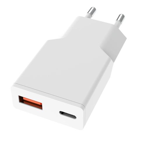 Solight USB A+C 20W fast charger - DC71A_1