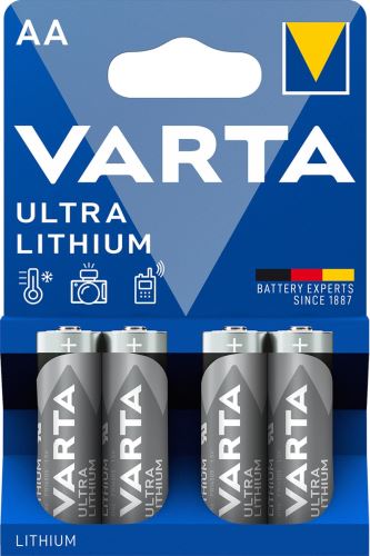 Baterie Varta 6106, AA/R06 lithium Blistr(4)VARTA  6106B4 R06 LITH.  6106301404_1