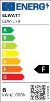 LED žárovka Elwatt  E14 reflektorová R50 6,5W/40W teplá bílá 3000K  ELW-179 (1)