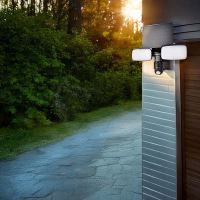 Solight LED solární osvětlení se senzorem, 9W, 850lm, 4000K, Li-Ion, černá - WO7203_2 (1)