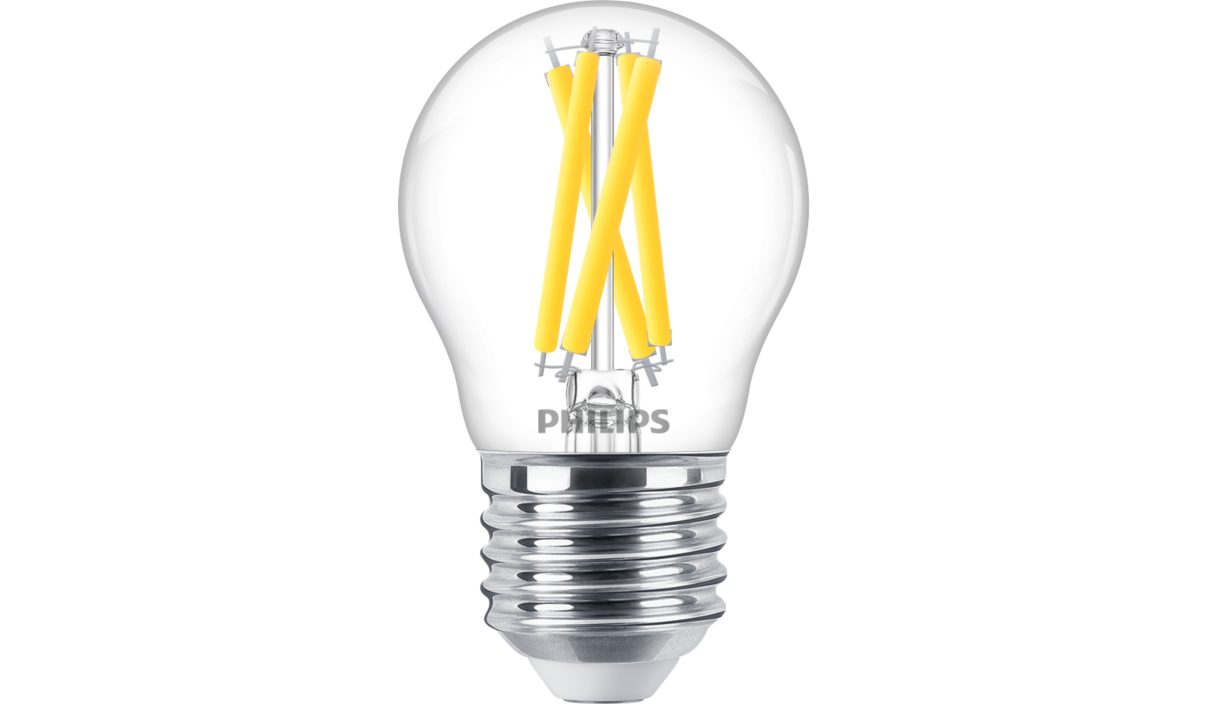 LED žárovka Philips E27 5,9W/60W stmívatelná, iluminační, čirá, 2700K 230V P45 CL P449657