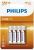 Baterie Philips R03L4B/10 LongLife AAA 4ks