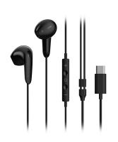 Sluchátka ALIGATOR ALIGATOR AE007 Cool Music, USB-C, černá_2 (1)