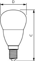 LED žárovka Philips E14 2,8W 2700K 230V P45 FR P312449
_2 (1)