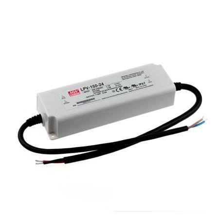 Síťový spínaný zdroj MEAN WELL 100-240V - 24V, 6,3A, 150W vestavný pro LED pásky (1)